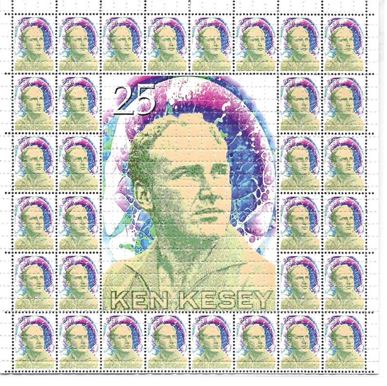 Ink Blotter Paper - Kesey-sellos psicodélicos LSD, secante sin ácido,