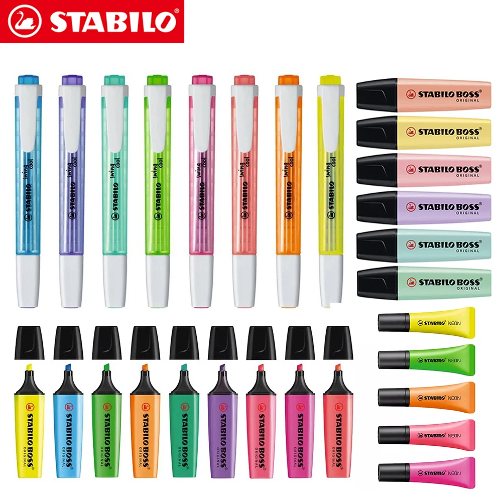 Stabilo Marker Swing Cool - Juego de marcadores resaltadores STABILO BOSS