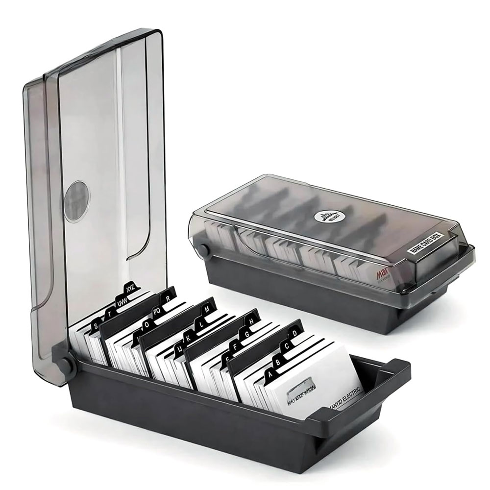Card Index Box - Caja para Tarjetas de Visita de