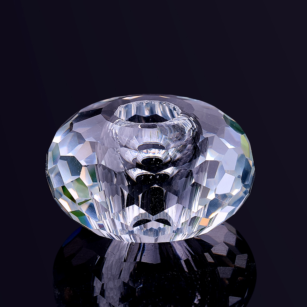 Paper Weight Crystal - Atrapasueños facetado de cristal de 50mm,