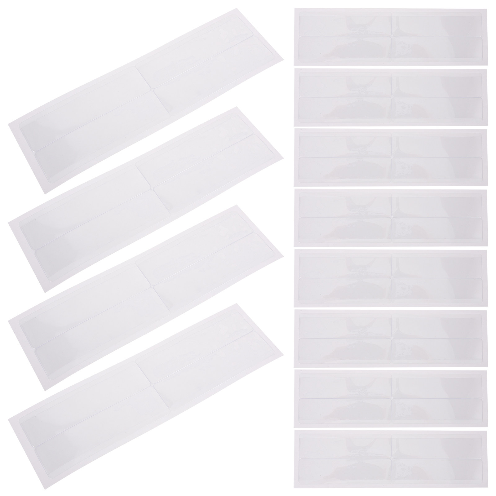 Index Card Holder - 1 Juego de Portaetiquetas Adhesivos, Fundas