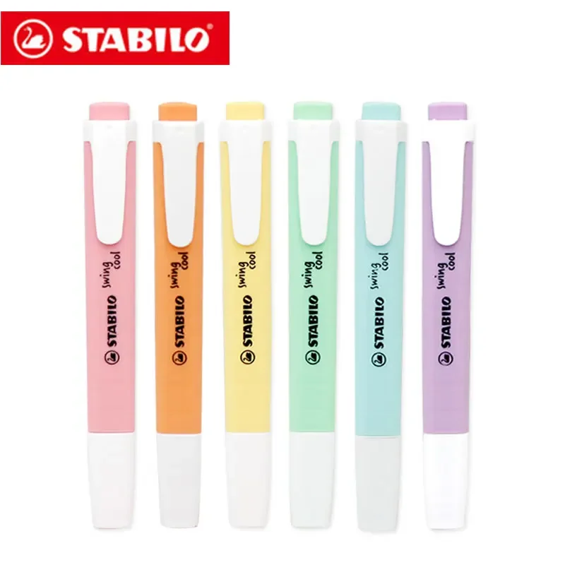 Stabilo Marker Boss - STABILO-rotuladores de colores Pastel Swan Swing,