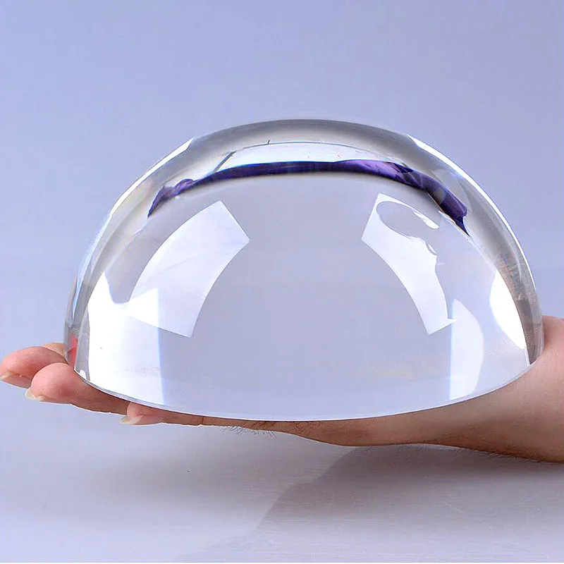 Paper Weight Crystal - Lupas de cúpula de esfera de