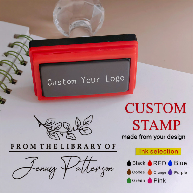 Rubber Date Stamp - Sello Personalizado con Logotipo, Sello de