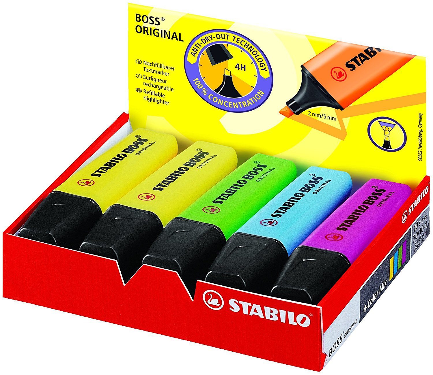 Stabilo Marker Boss - Rotulador de texto STABILO BOSS ORIGINAL,
