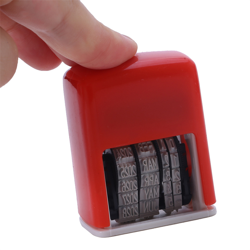 Sello de fecha del planificado - Rubber Date Stamp reseña y precio
