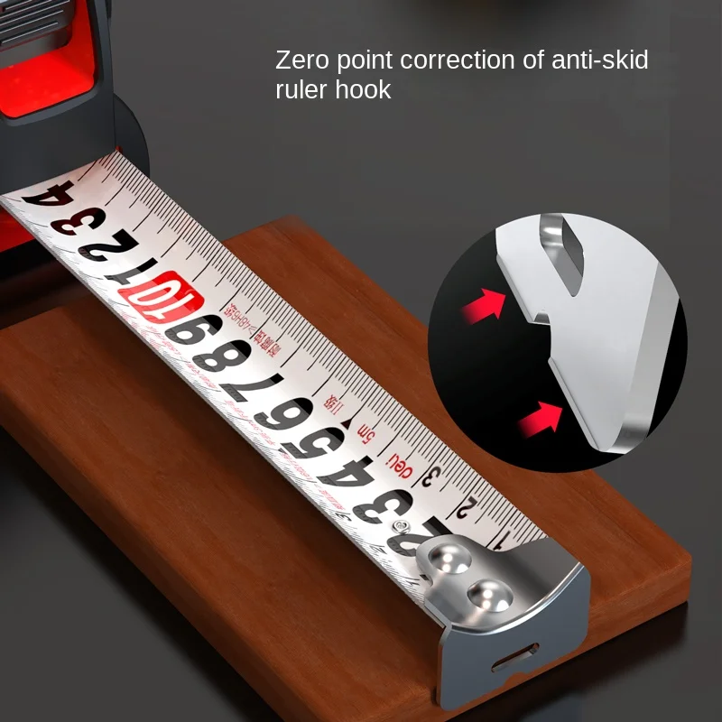 Deli-cinta métrica de acero al - Tape Dispenser Weighted reseña y precio