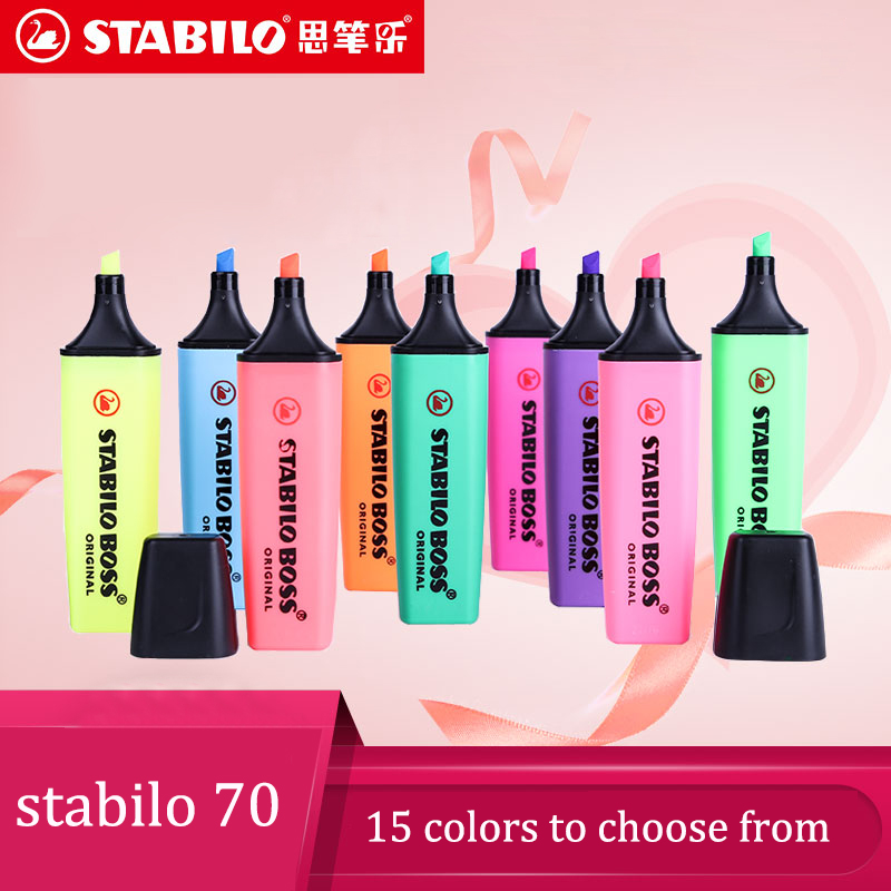 Resaltador alemán Stabilo 70 B - Stabilo Marker Boss reseña y precio