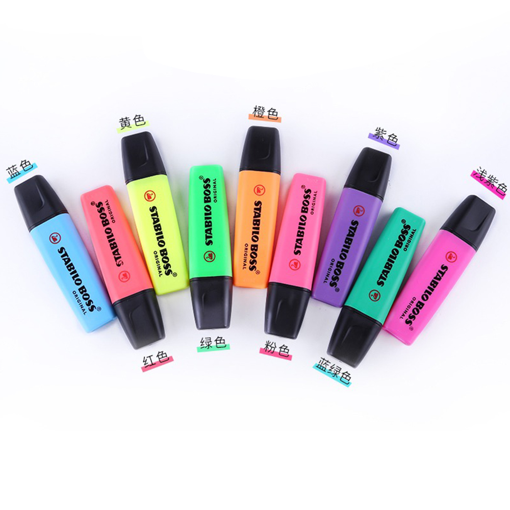 Resaltador Stabilo alemán, 70  - Stabilo Marker Boss reseña y precio