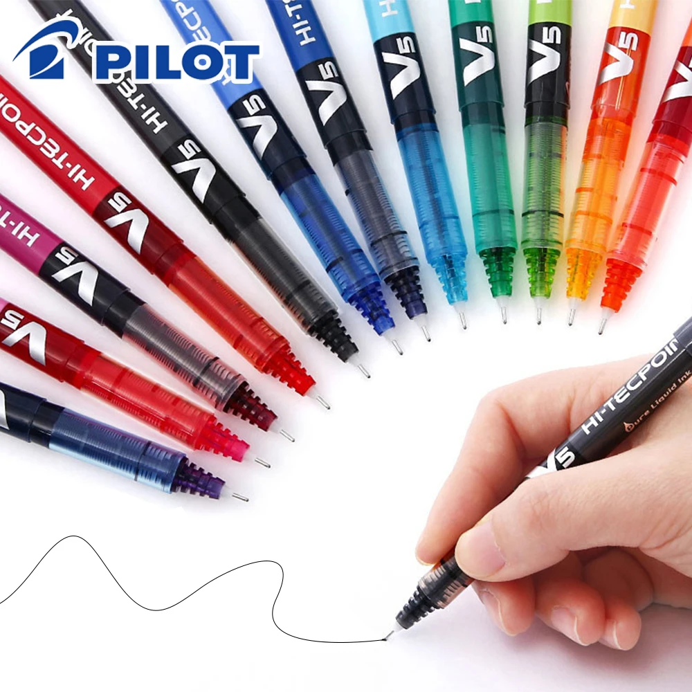 Bolígrafos de Gel piloto de Ja - Pilot Pen V5 reseña y precio