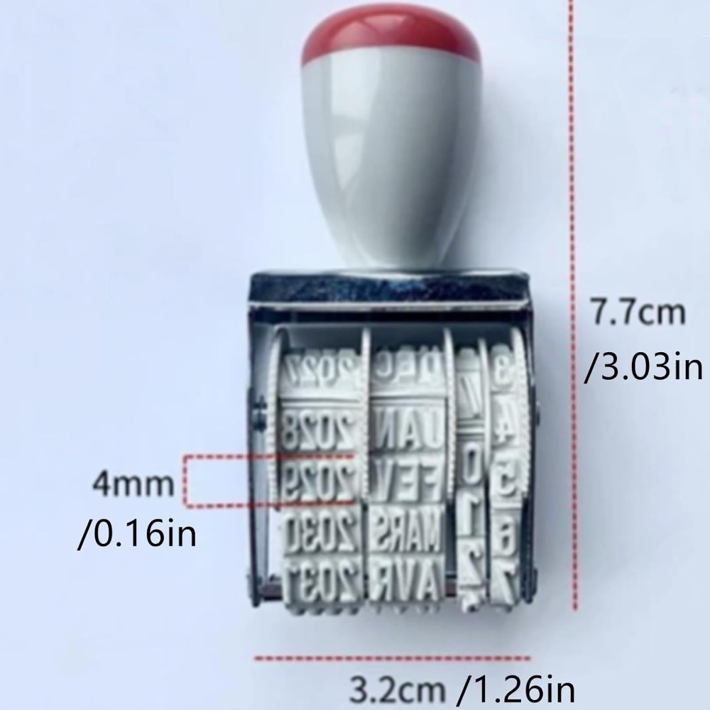 Sello Rotatorio de Fecha y Núm - Rubber Date Stamp reseña y precio