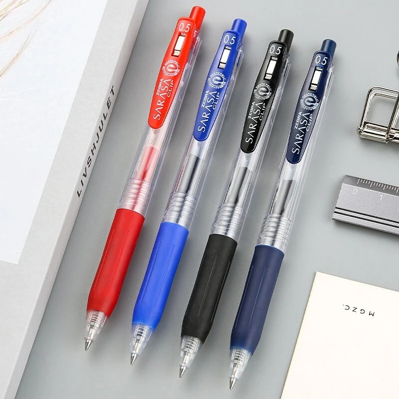 Bolígrafo de Gel japonés ZEBRA - Zebra Pen Sarasa reseña y precio