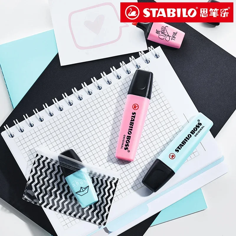 3/6 colores/juego alemán STABI - Stabilo Marker Boss reseña y precio