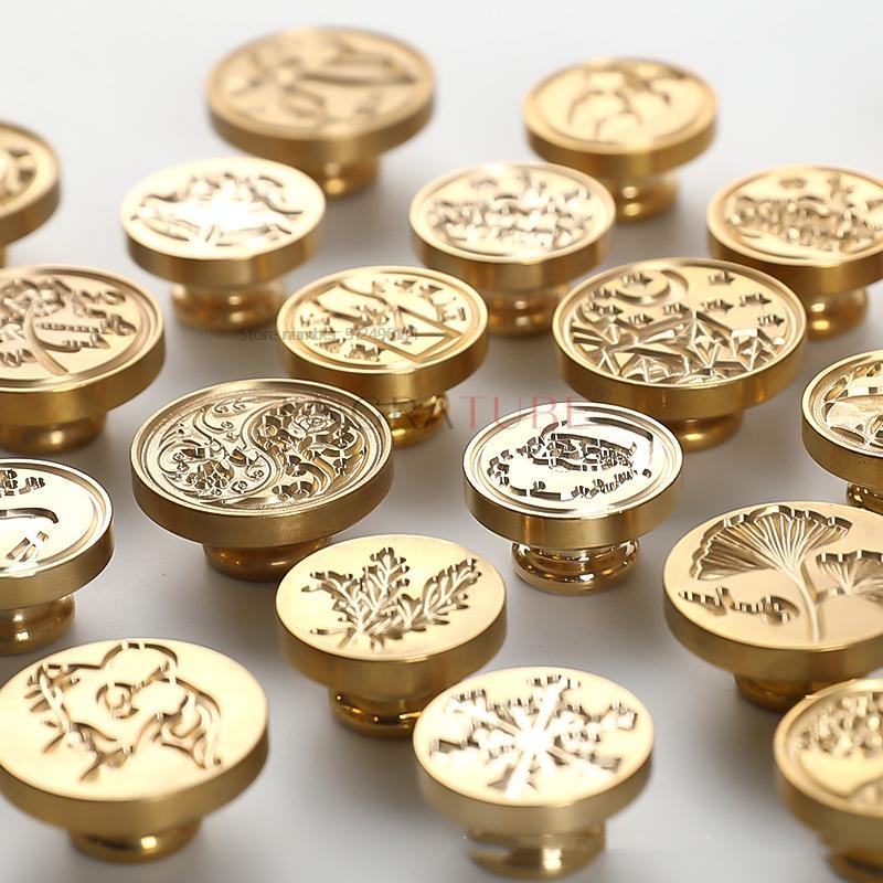 Juego de 6 cabezales de sello  - Wax Seal Stamp Set reseña y precio