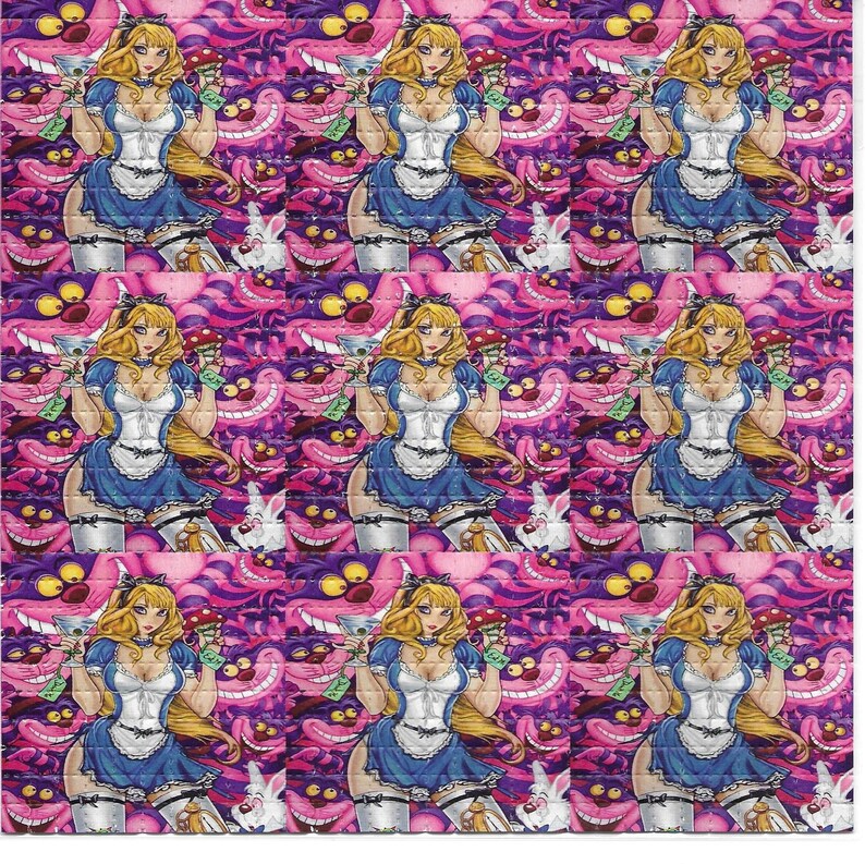 Pintura psicodélica de Alice p - Ink Blotter Paper reseña y precio