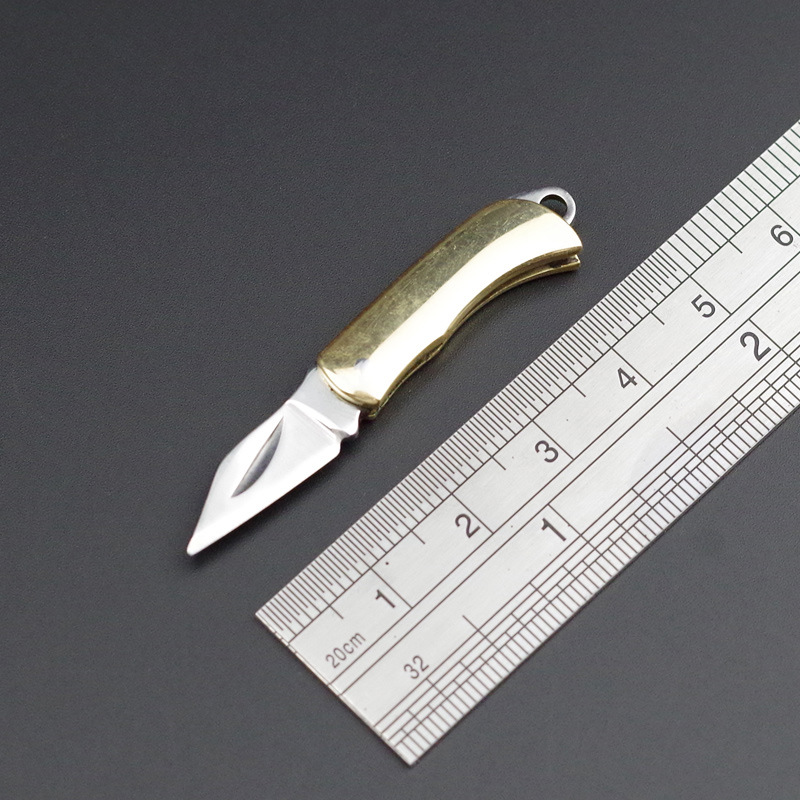 Cuchillo plegable de bolsillo  - Letter Opener Brass reseña y precio
