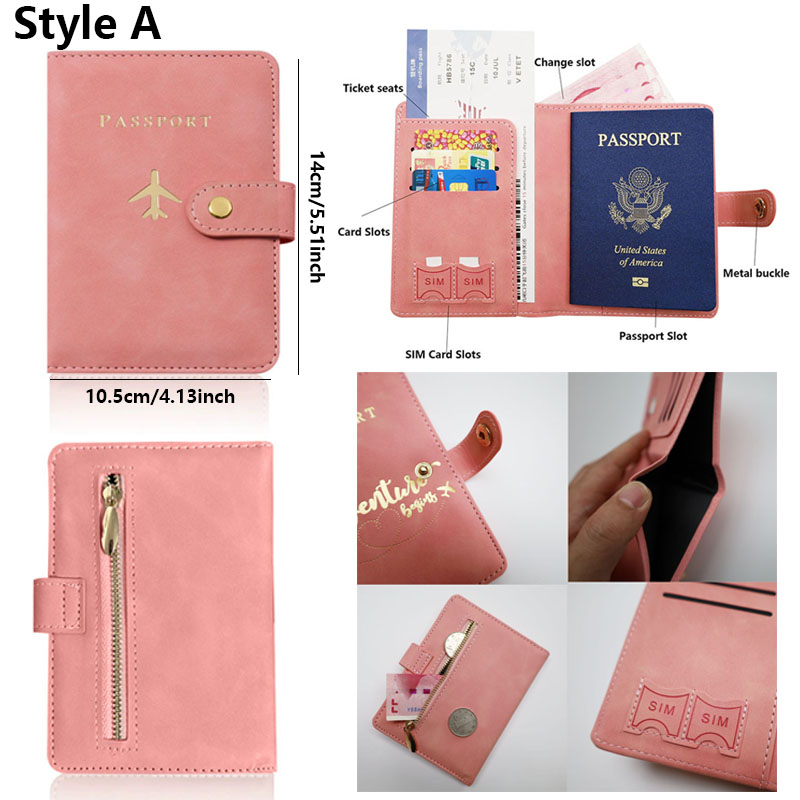 Funda de cuero para pasaporte, - Index Card Holder reseña y precio
