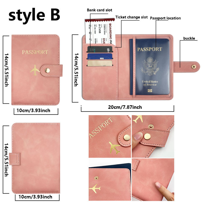 Funda de cuero para pasaporte, - Index Card Holder reseña y precio