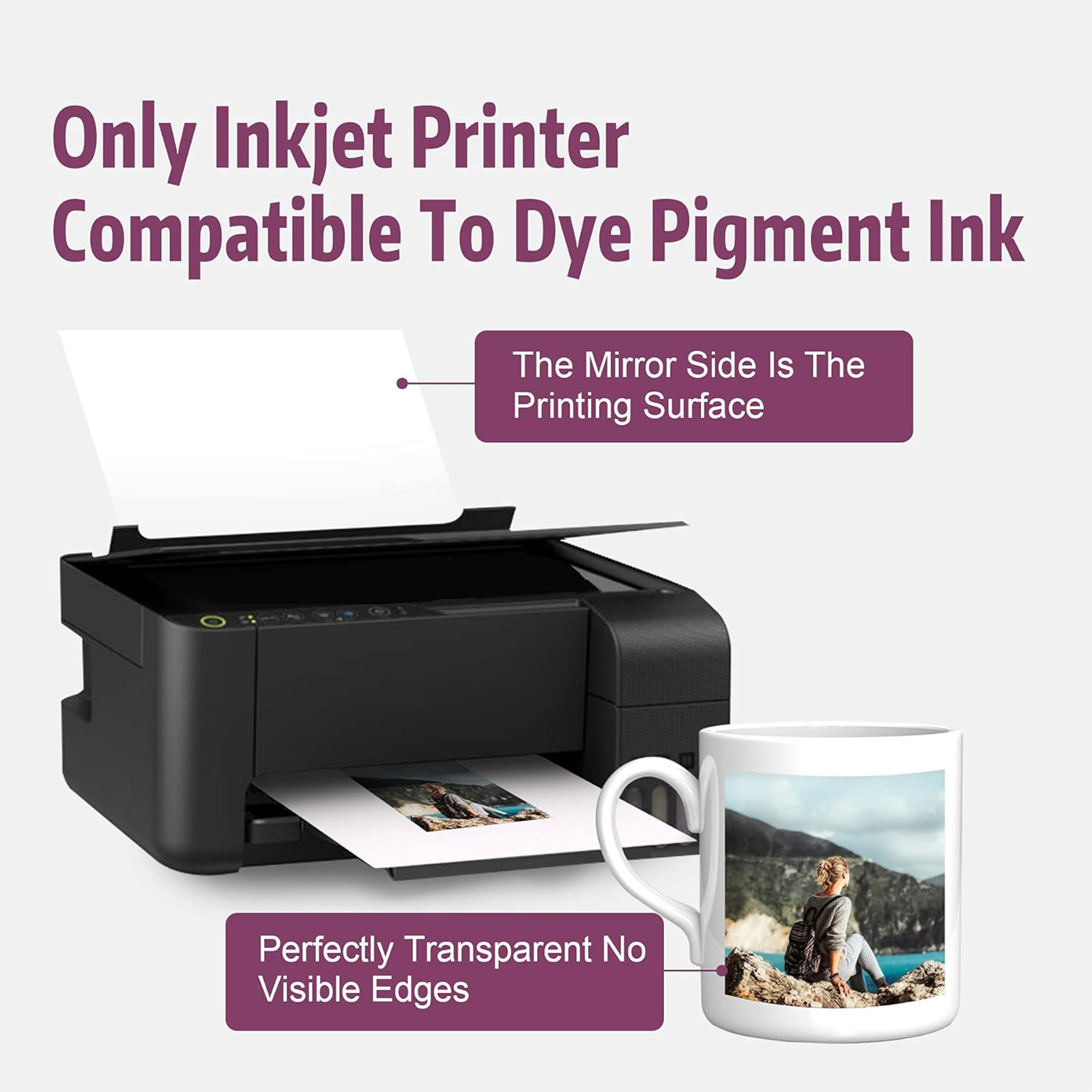 5 hojas de papel para calcoman - Ink Blotter Paper reseña y precio