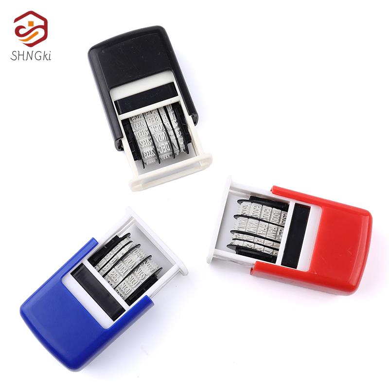Sello de goma ajustable para p - Rubber Date Stamp reseña y precio