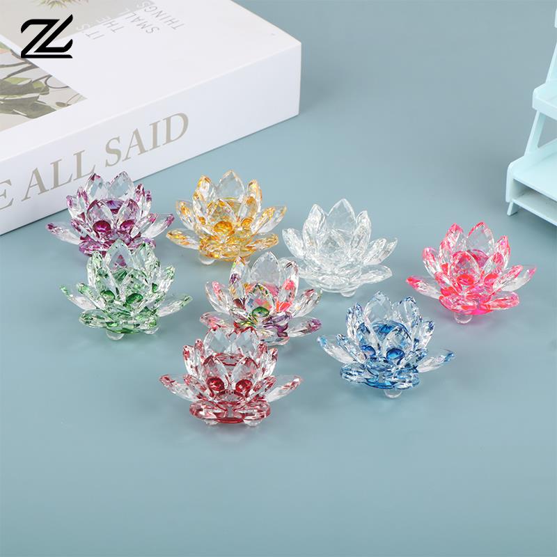 Flor de Loto de cristal de cua - Paper Weight Crystal reseña y precio