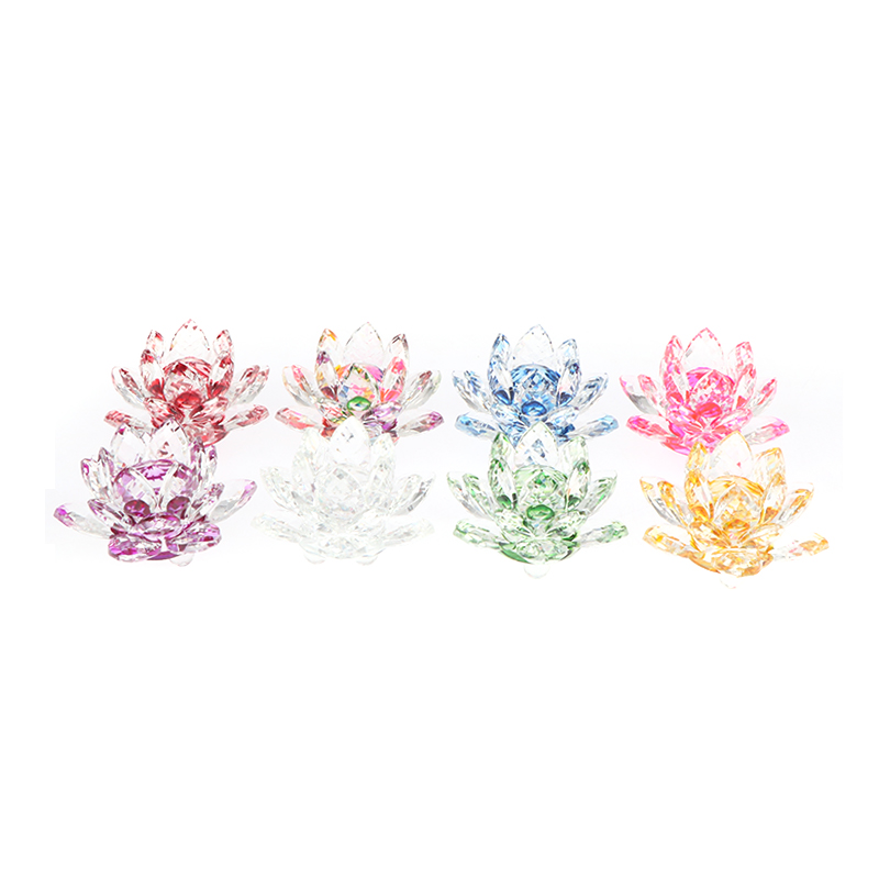 Flor de Loto de cristal de cua - Paper Weight Crystal reseña y precio