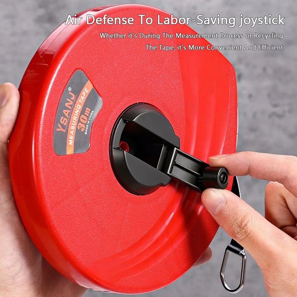 Cinta métrica roja de 30m 50m, - Tape Dispenser Weighted reseña y precio