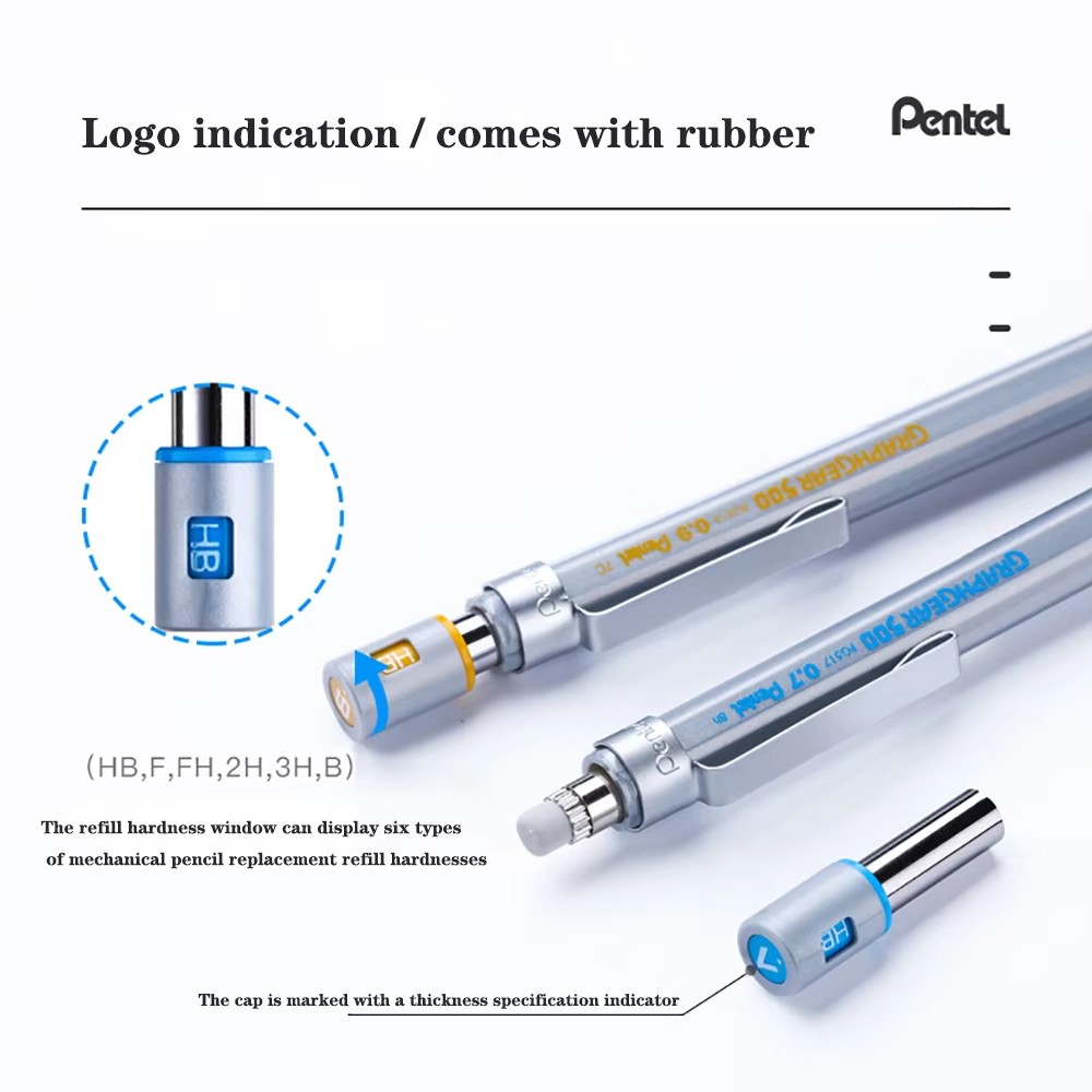 1 Pieza Lápiz Mecánico Pentel  - Mechanical Pencil 0.3 reseña y precio